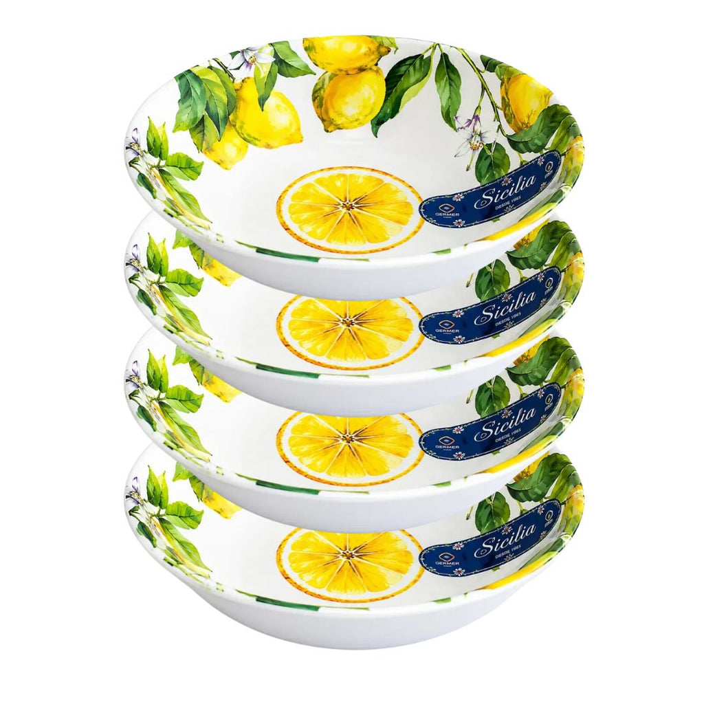 Kit 4 Bowls de Melamina Sicília 18 cm