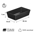 Bandeja Retangular GN 1/4 Uno 26 cm