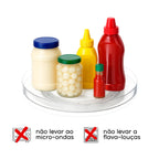 Organizador Giratório Dry Cristal Ø29 cm