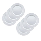Kit 6 Pratos Rasos de Melamina Sicília