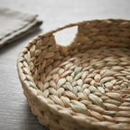 Bandeja Decorativa Multiuso Oval 32x29x7 cm