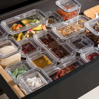 Pote Hermético Modo Cristal para Alimentos