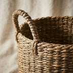 Cesto Redondo de Seagrass 35x20 cm
