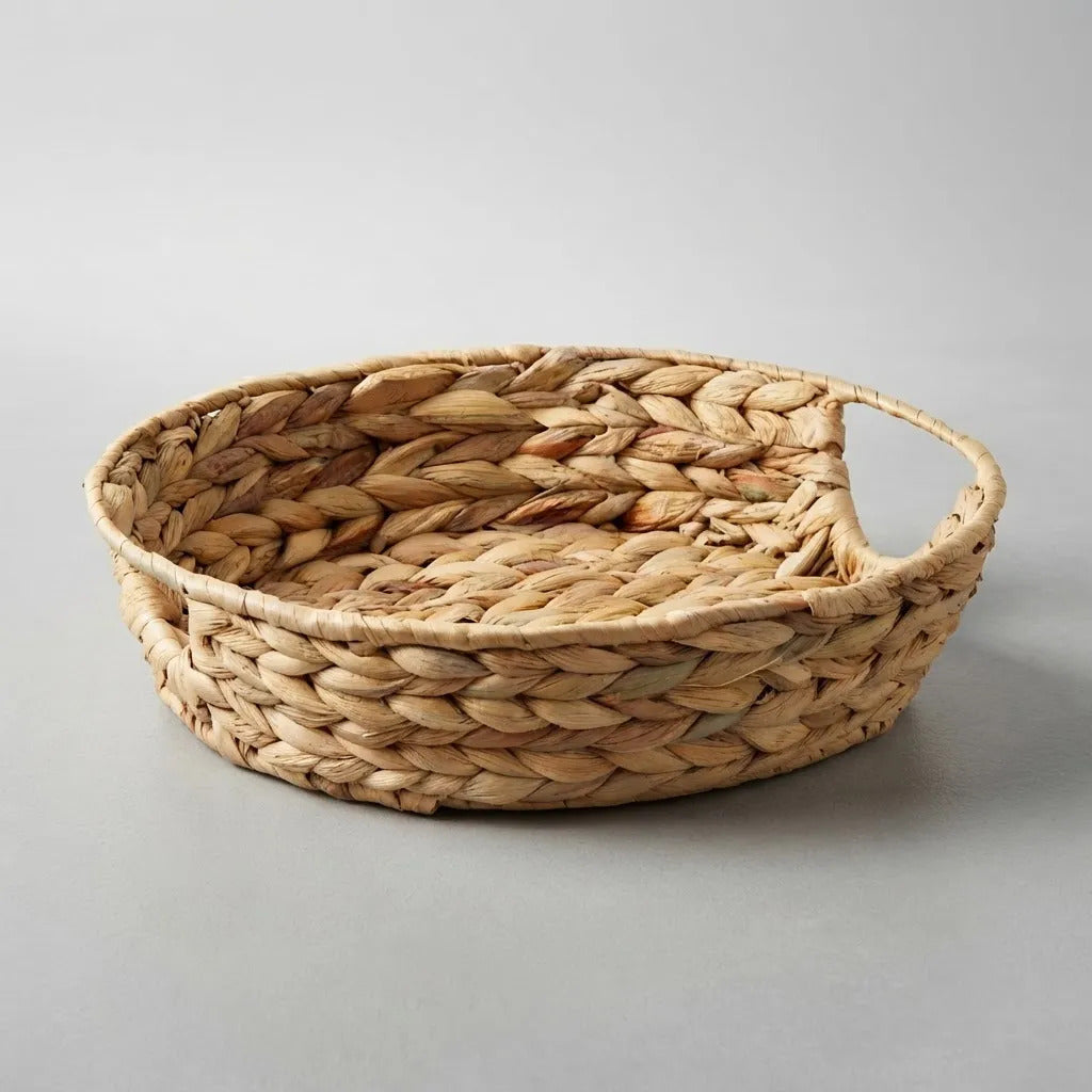 Bandeja Decorativa Multiuso Oval 32x29x7 cm