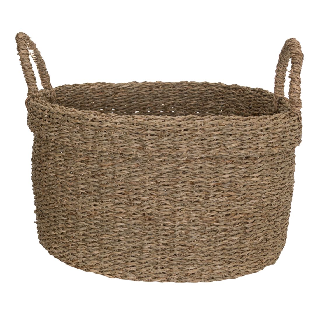 Cesto Redondo de Seagrass 35x20 cm
