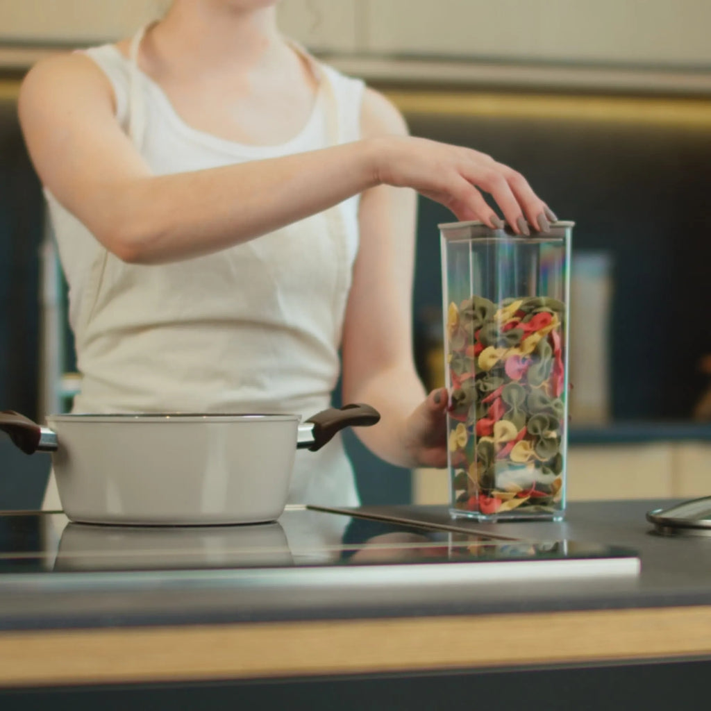 Pote Hermético Modo Cristal para Alimentos