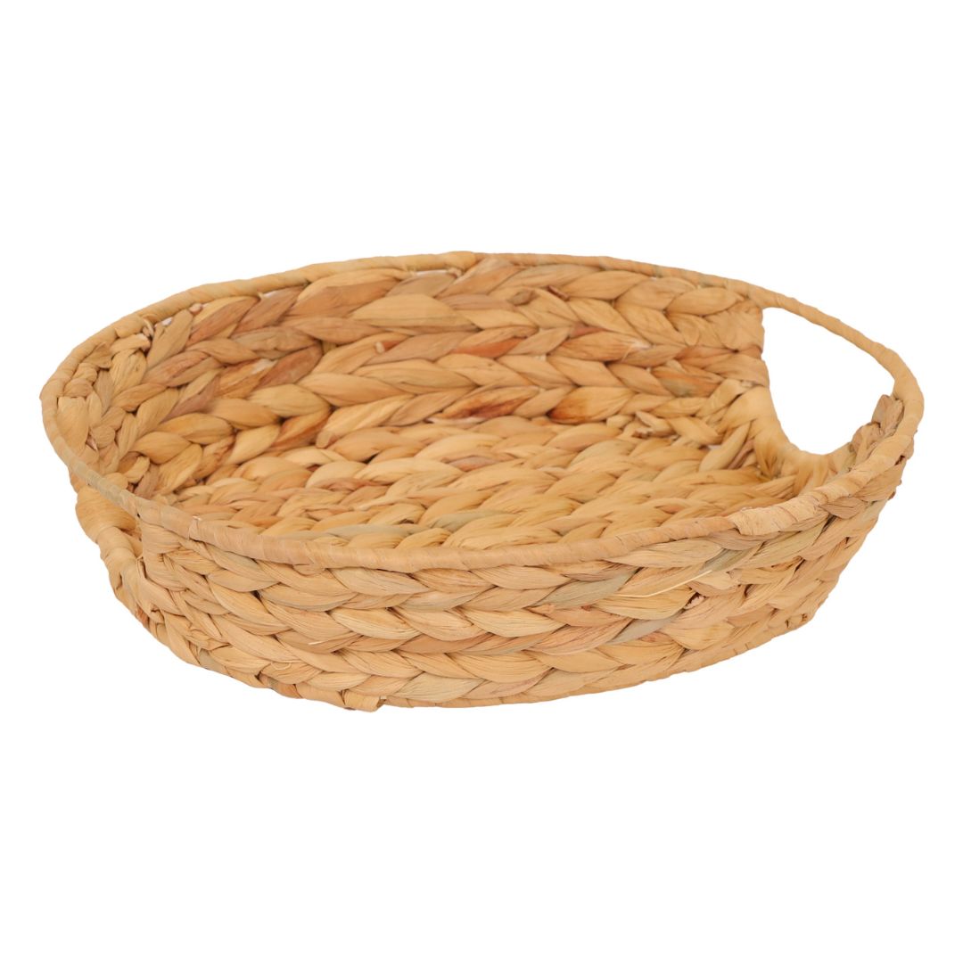 Bandeja Decorativa Multiuso Oval 32x29x7 cm