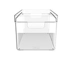 Kit 3 Organizadores Clear Natural 30x15x13 cm