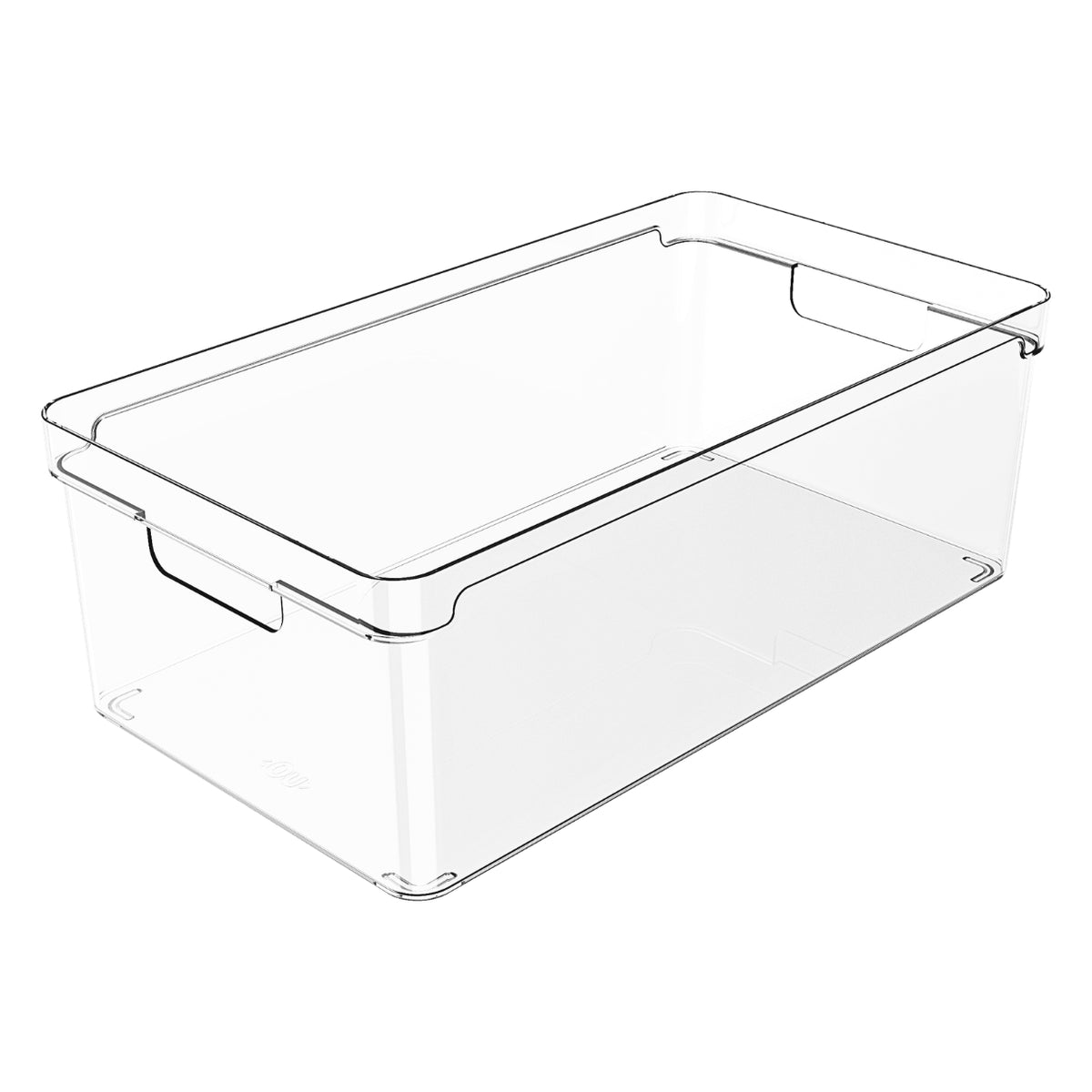 Kit 3 Organizadores Clear Natural 37x20x13 cm