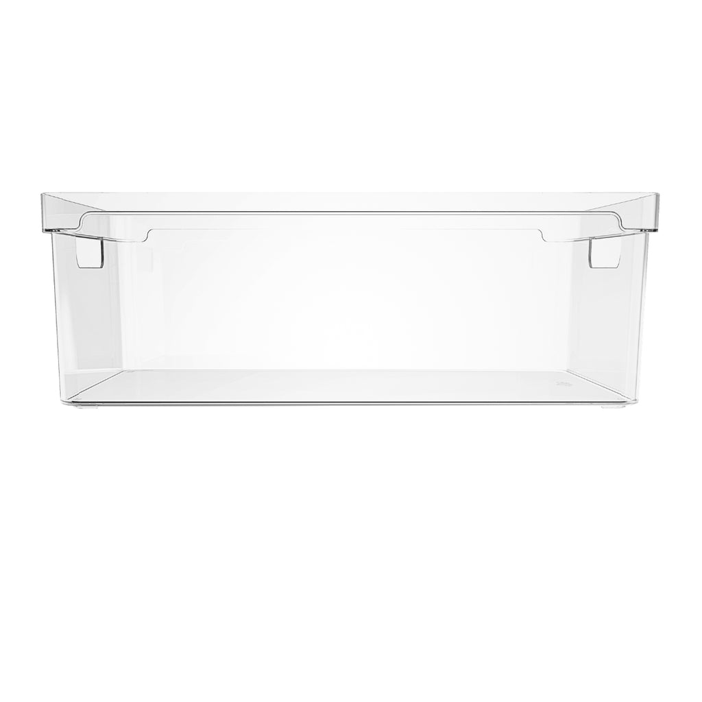 Kit 2 Organizadores Clear Natural 37x20x13 cm