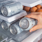 Organizador de Latas Clear Fresh Branco Fechado