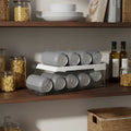 Organizador de Latas Clear Fresh Branco Fechado