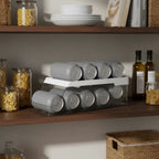 Organizador de Latas Clear Fresh Branco Fechado