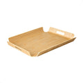 Bandeja Retangular de Bambu com Alça 54x39x5cm