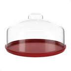 Boleira Redonda 25cm com Tampa Transparente