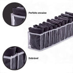 Colmeia Organizadora Transparente Gaveta Armário Closet