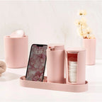 Conjunto Pia Banheiro Soft Clean 4 Peças