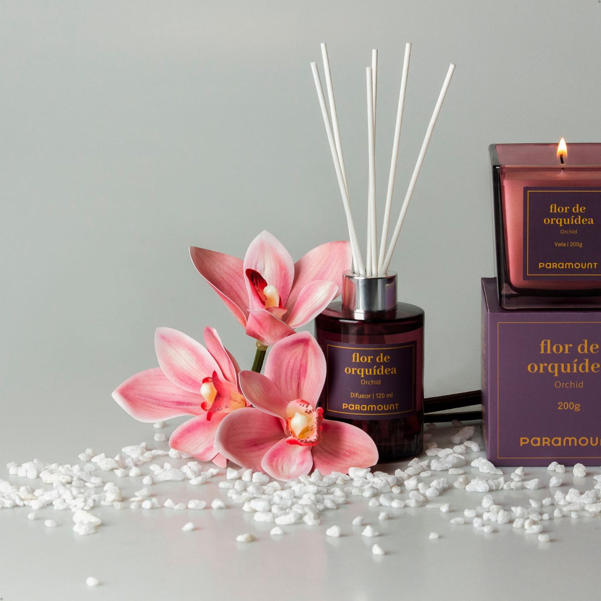 Difusor de Ambiente 120ml Aromático Decorativo
