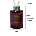 Difusor de Ambiente 120ml Aromático Decorativo