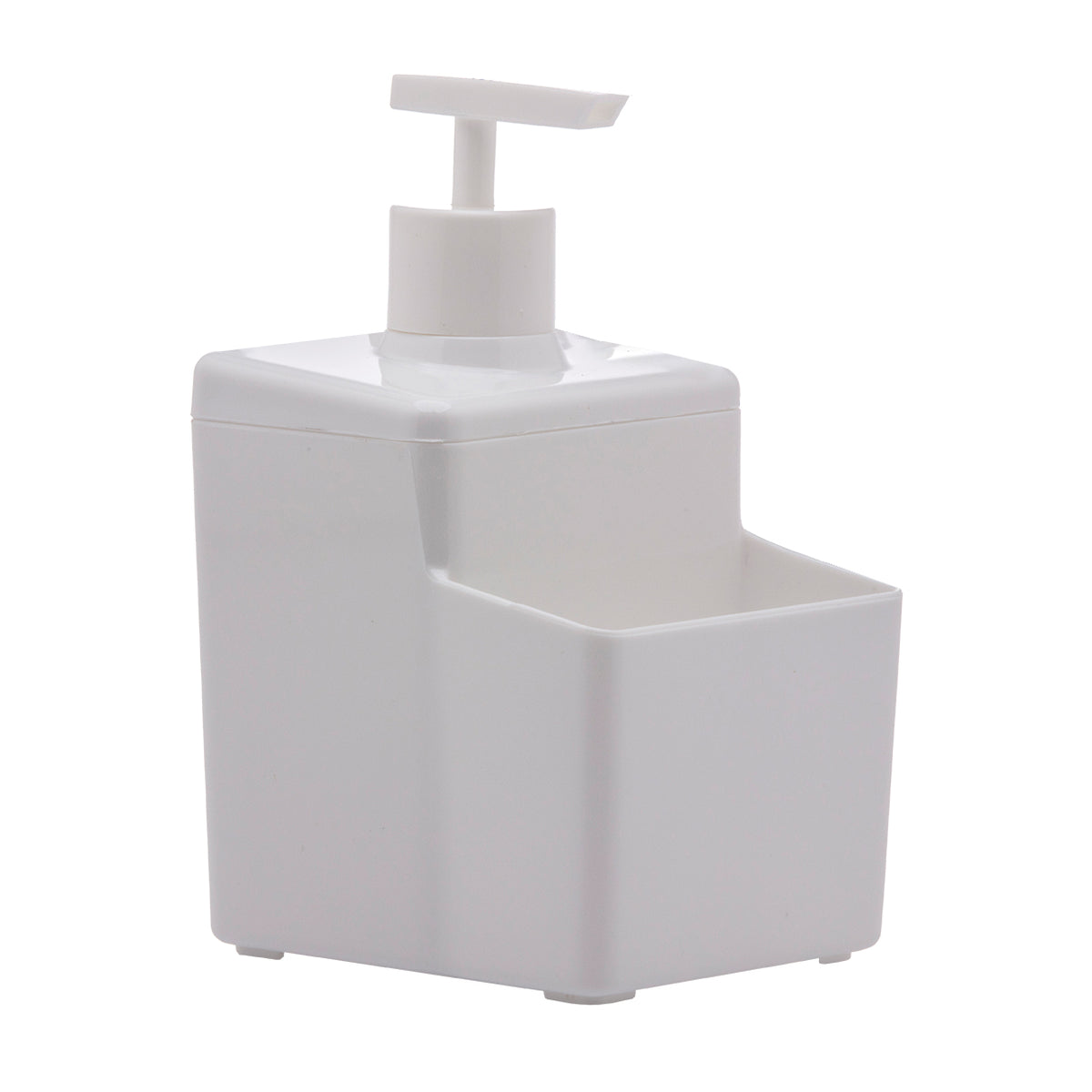 Dispenser de Detergente com Porta Esponja para Pia