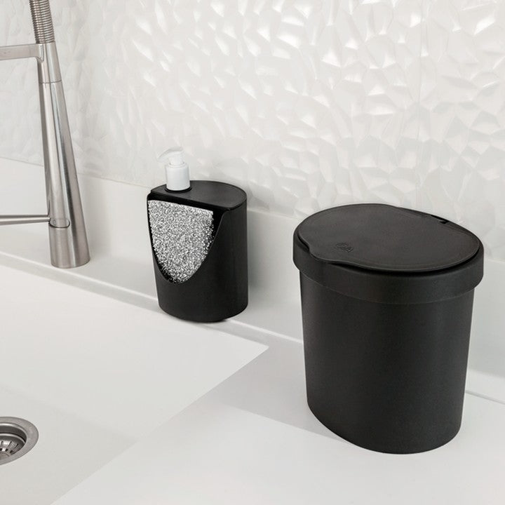 Dispenser de Detergente com Porta Esponja 600ml