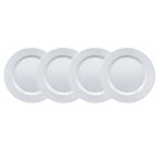 Kit 4 Pratos de Sobremesa de Melamina Sicília 23 cm