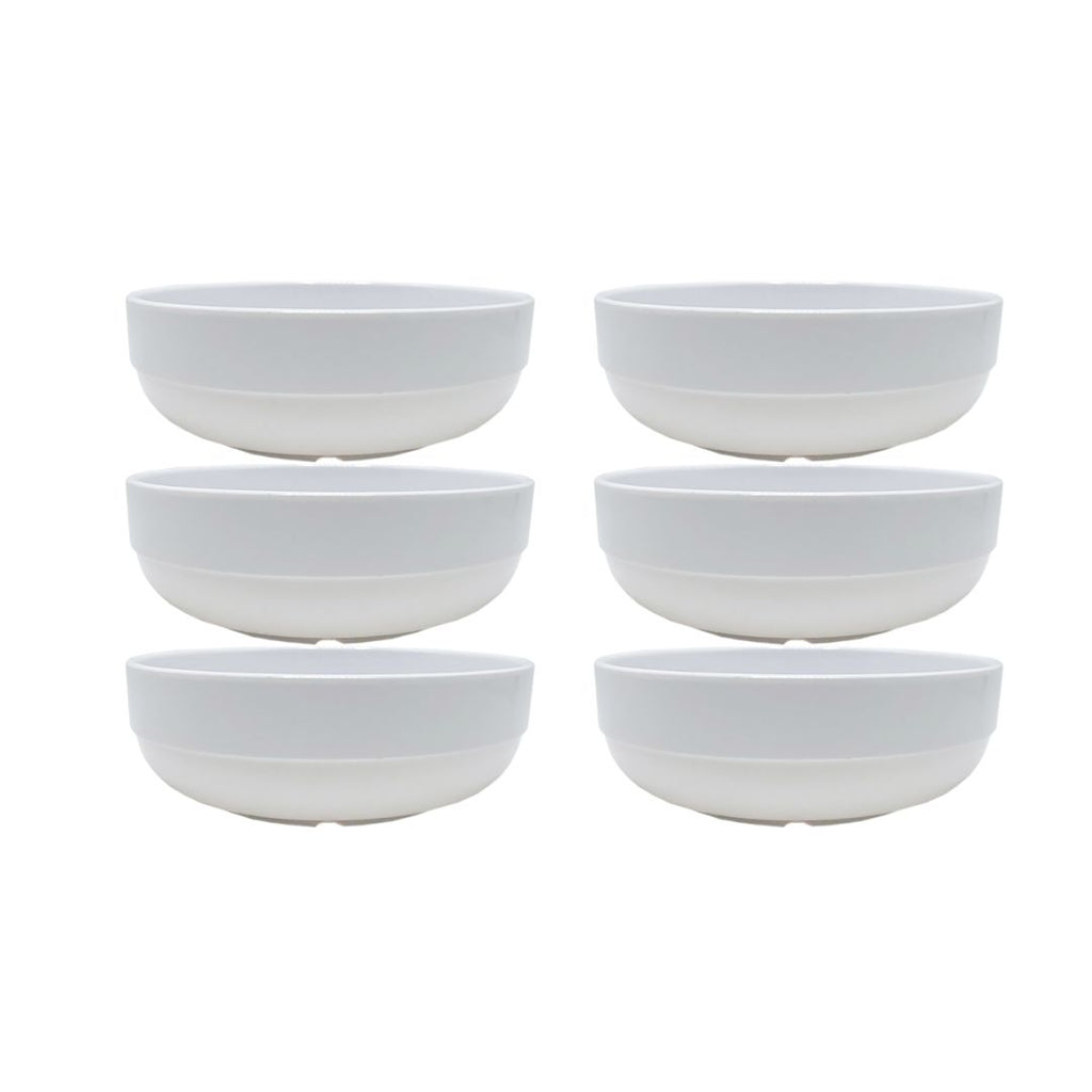 Kit 6 Bowls de Melamina Sicília 18 cm