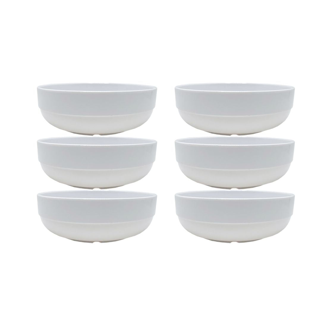 Kit 6 Bowls de Melamina Sicília 18 cm