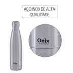 Garrafa Térmica Aço Inox 500ml Gelado ou Quente 12h