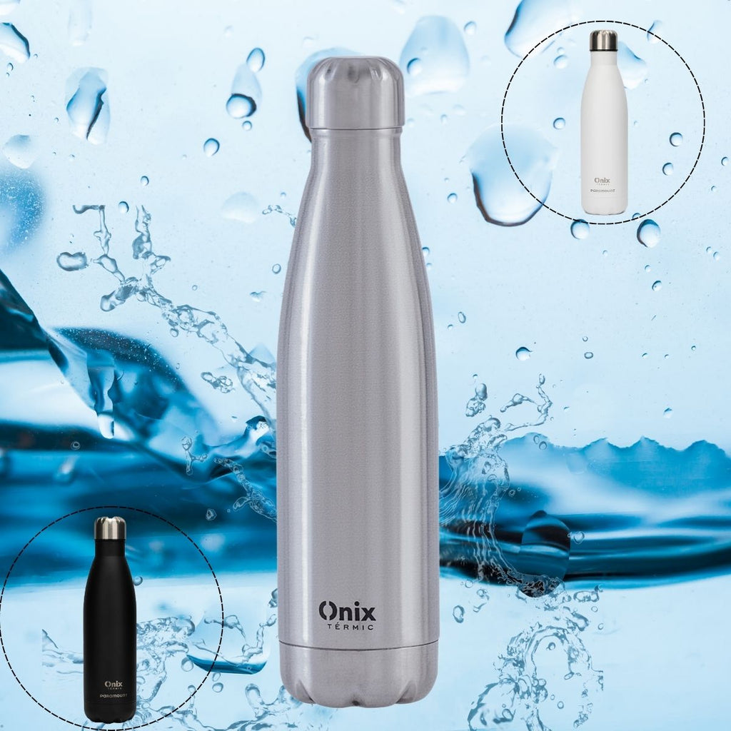 Garrafa Térmica Aço Inox 500ml Gelado ou Quente 12h