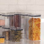 Kit 7 Potes Herméticos Acrílico Mantimentos