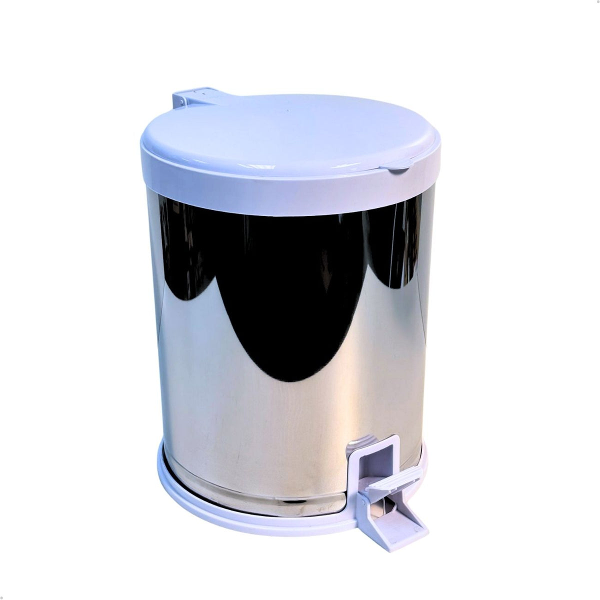 Lixeira de Aço Inox com Pedal 12 Litros