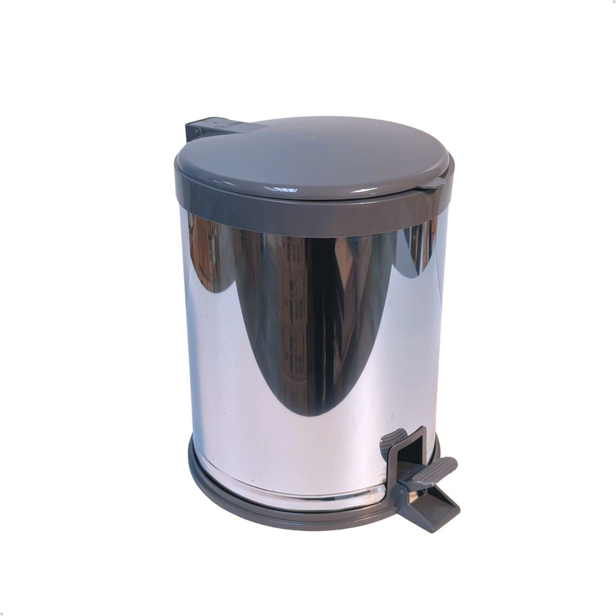 Lixeira de Aço Inox com Pedal 12 Litros