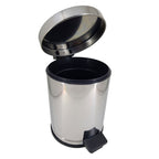 Lixeira de Aço Inox para Banheiro com Pedal 4,5L