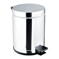 Lixeira de Aço Inox para Banheiro com Pedal 4,5L