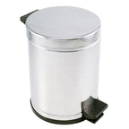 Lixeira de Aço Inox para Banheiro com Pedal 4,5L