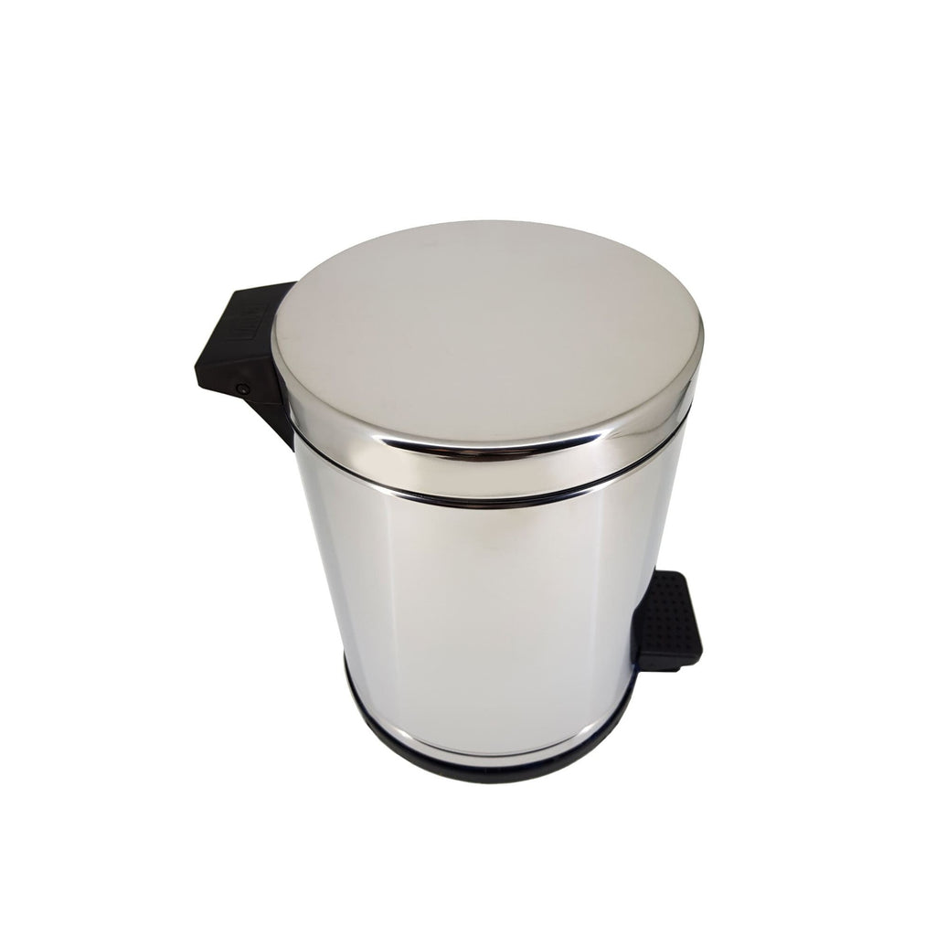 Lixeira de Aço Inox para Banheiro com Pedal 4,5L