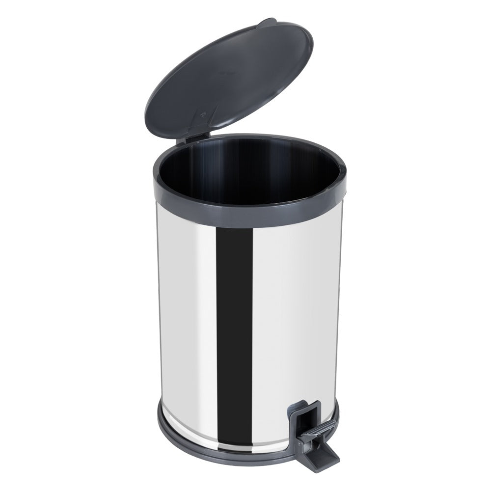 Lixeira Inox com Pedal 15 Litros