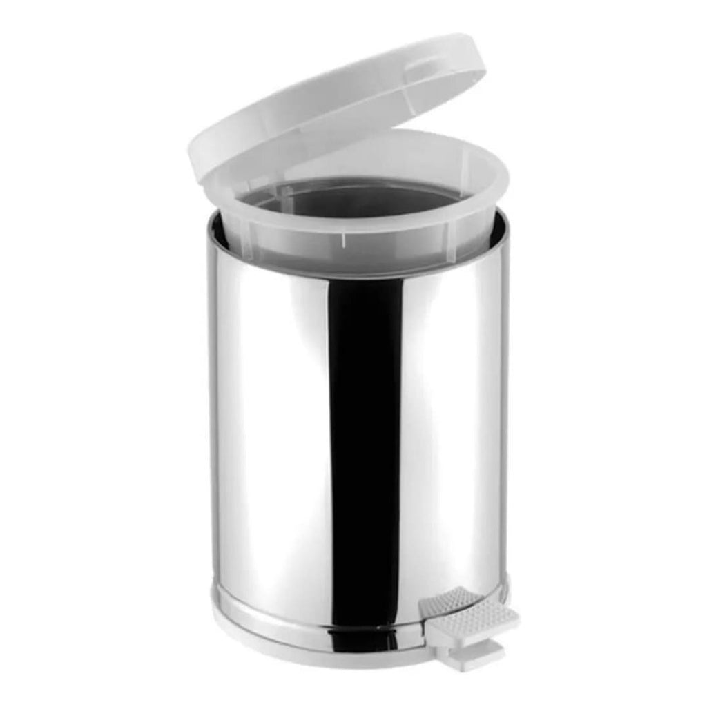 Lixeira Inox 10,5 Litros com Pedal para Cozinha