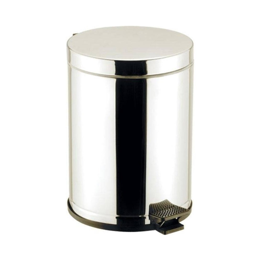 Lixeira Cozinha Inox 10,5 Litros Pedal Recipiente Plástico