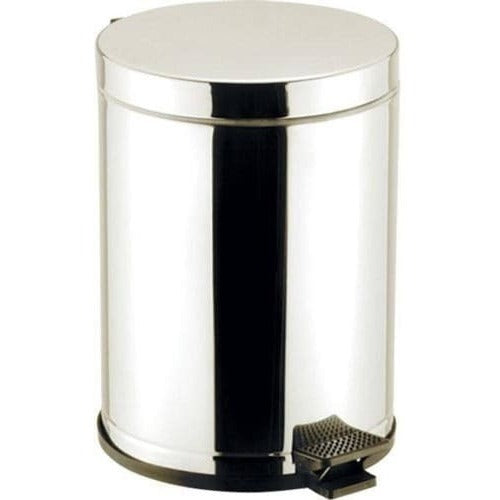Lixeira Cozinha Inox 10,5 Litros Pedal Recipiente Plástico