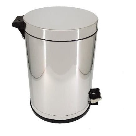 Lixeira Cozinha Inox 10,5 Litros Pedal Recipiente Plástico
