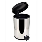 Lixeira Inox 10,5 Litros com Pedal para Cozinha