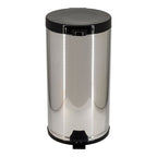 Lixeira Cozinha Inox 15 Litros Pedal Cesto Interno