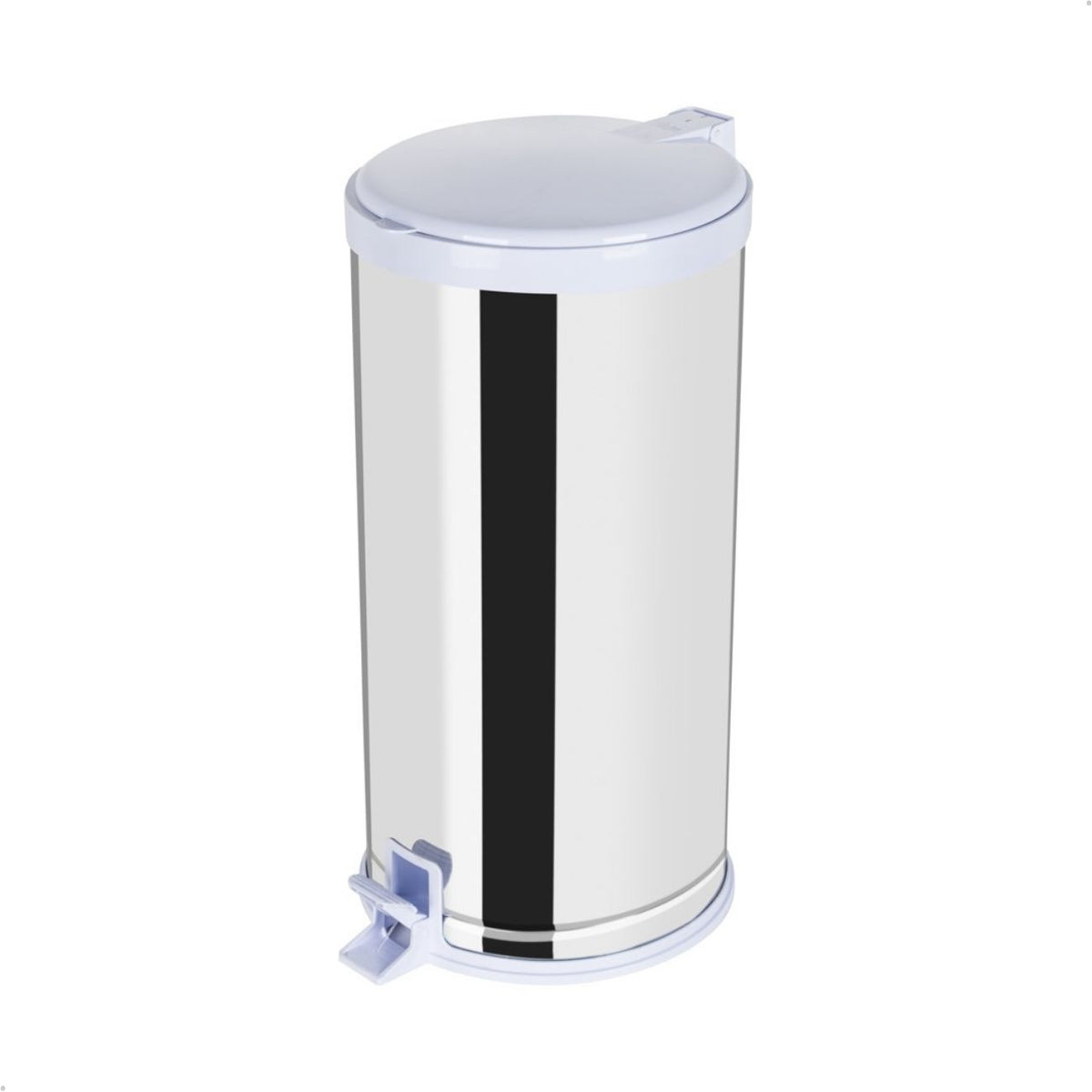 Lixeira Pedal Aço Inox 20 Litros