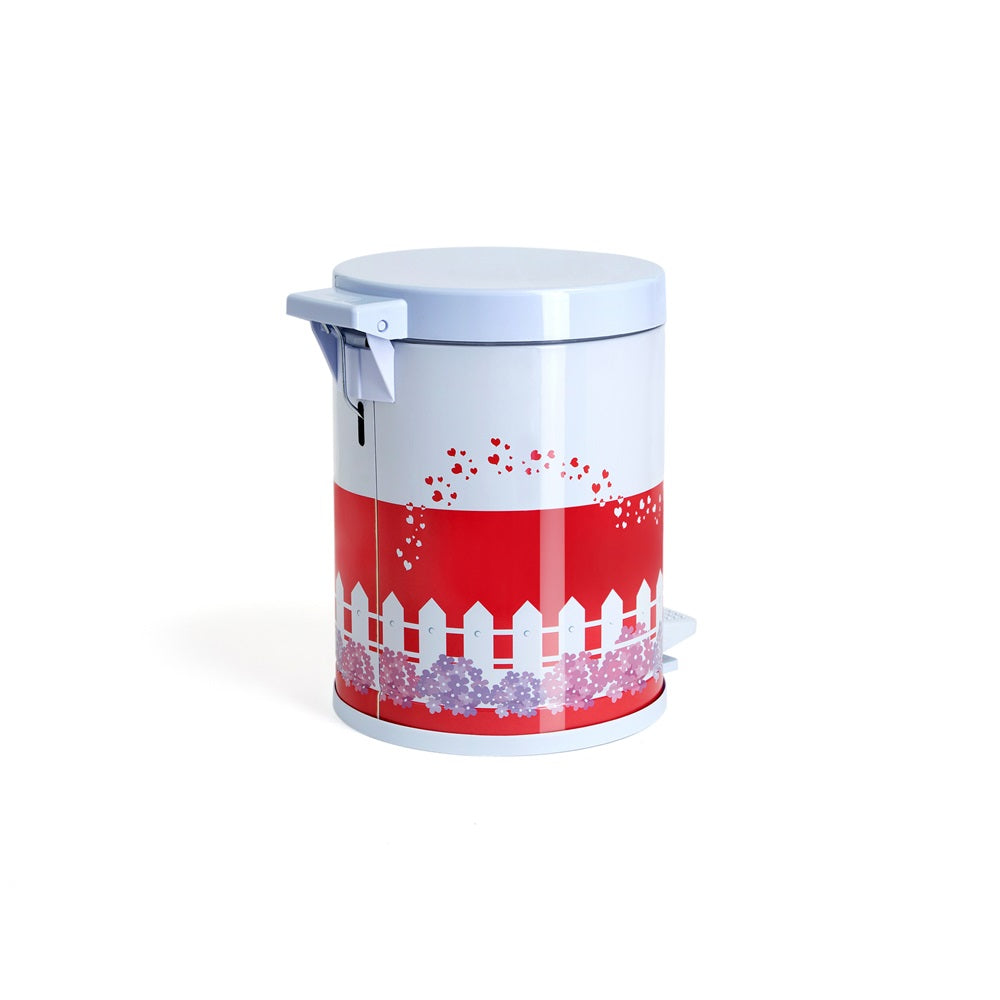 Lixeira Infantil Pedal 4,5L Vermelha