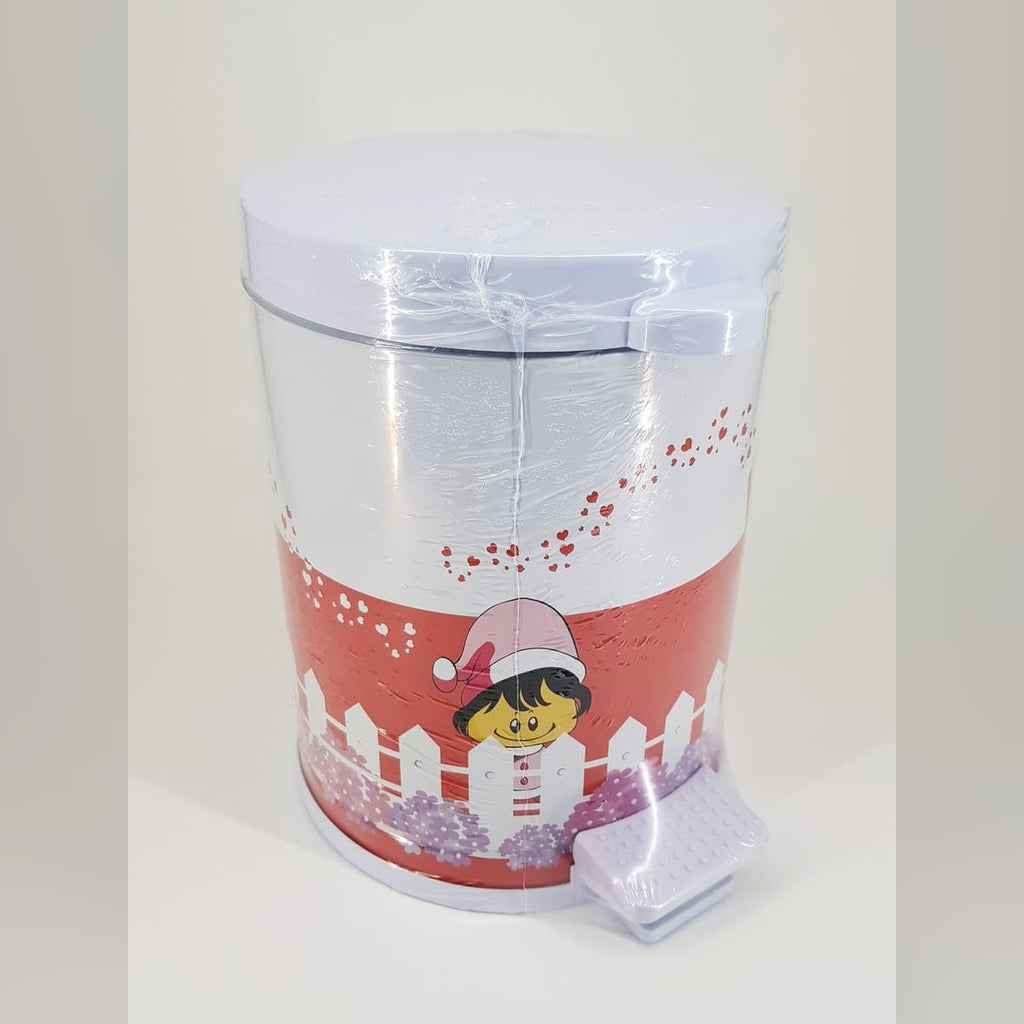 Lixeira Infantil Pedal 4,5L Vermelha