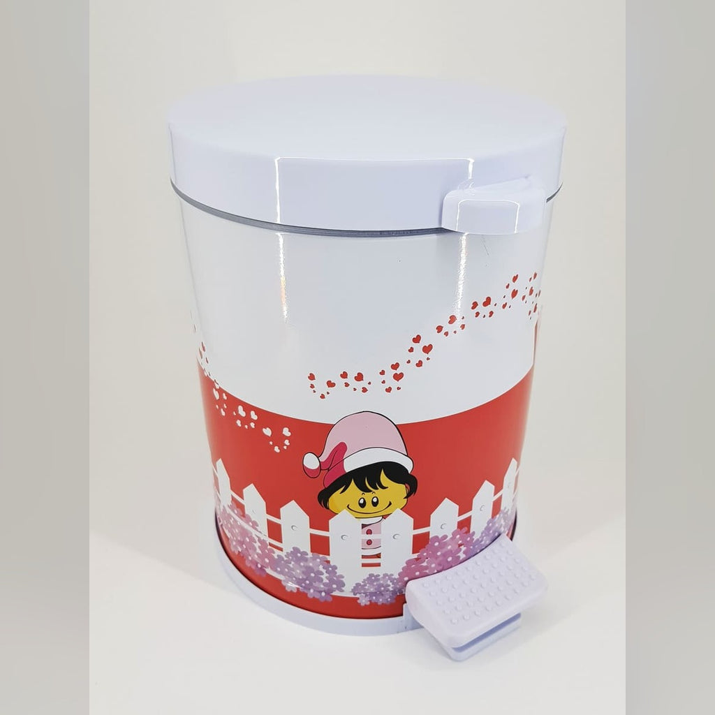 Lixeira Infantil Pedal 4,5L Vermelha