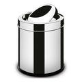 Lixeira Inox Banheiro 5 Litros Basculante
