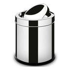 Lixeira Inox Banheiro 5 Litros Basculante
